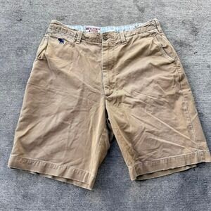 Baggy Abercrombie Chino Shorts Khaki Loose Fit Preppy Classic